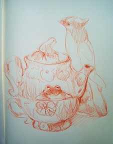 derwent pencils frog teapot june 28 2 (2)